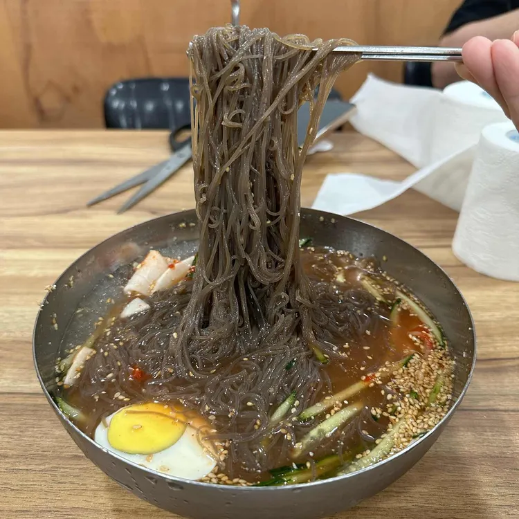 송월냉면 사진