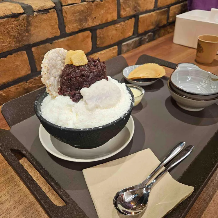 포슬빙수 대표 사진