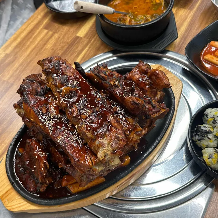 옥천뼈구이 농민뜨끈이 사진