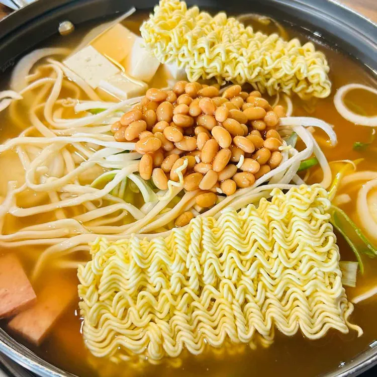 금성스테이크 부대찌개 사진