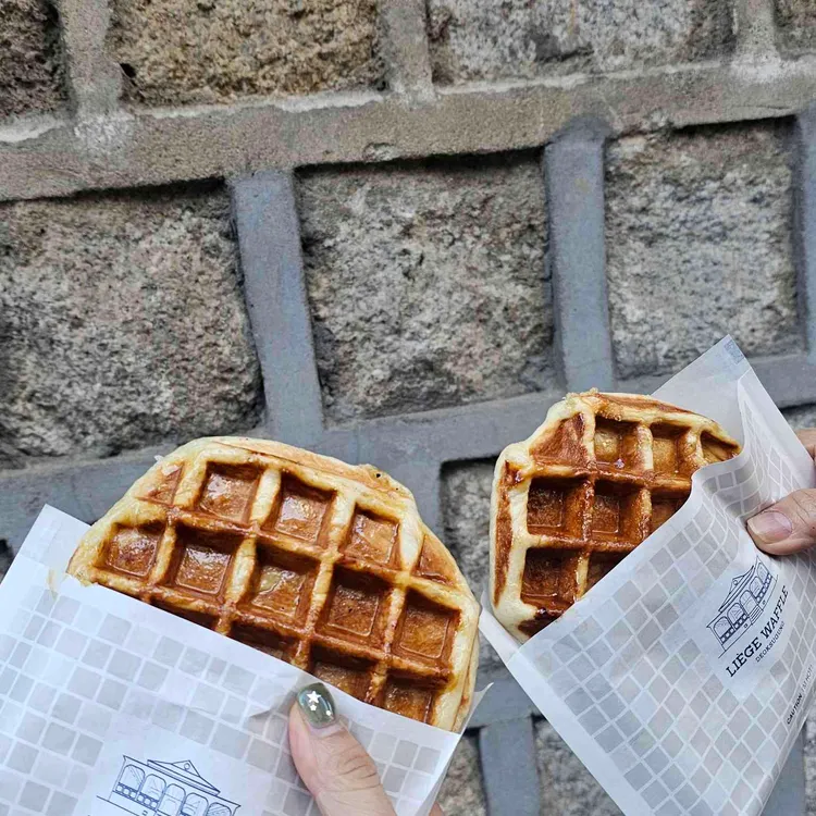 리에제 와플 사진
