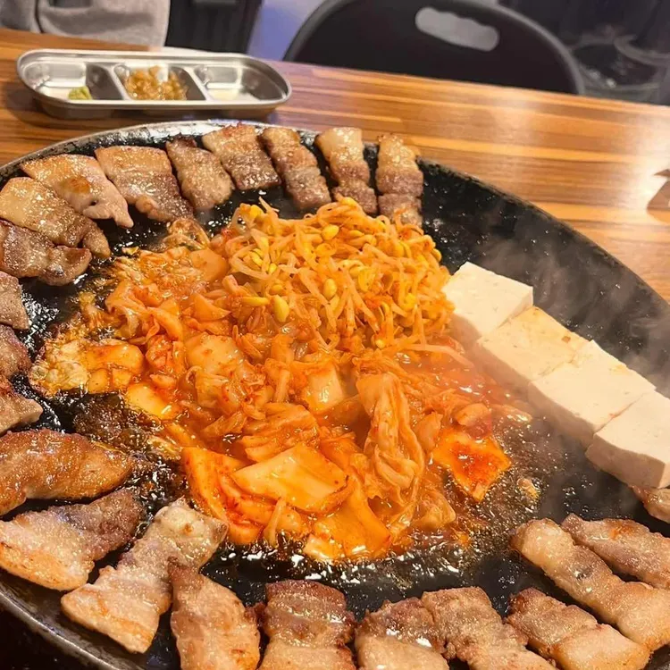 무쇠미나리삼겹(1인)