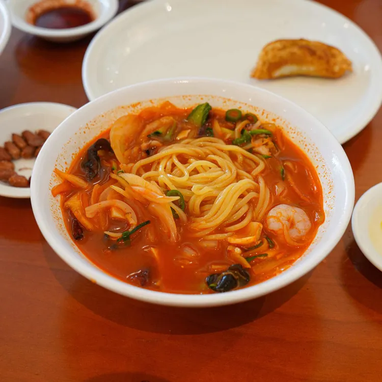 통전복 잡탕밥