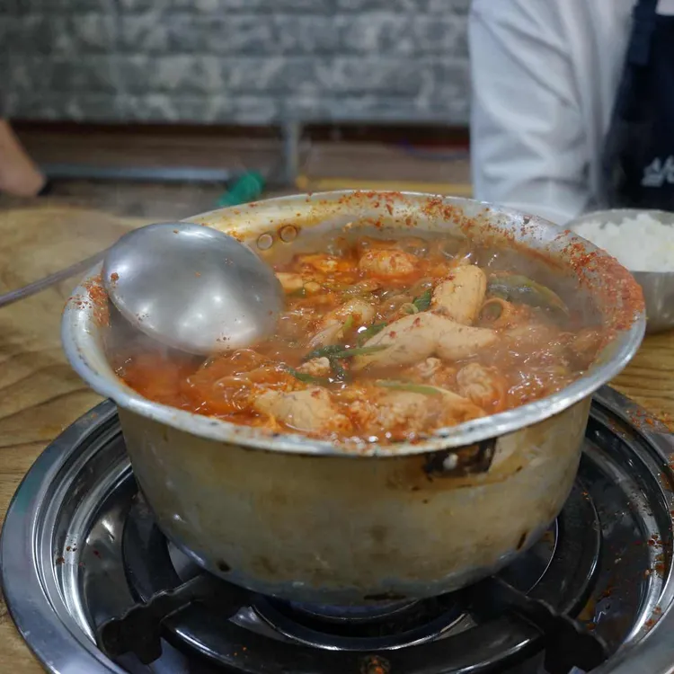시골식당 사진