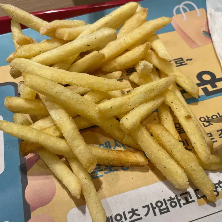 롯데리아 대표 사진