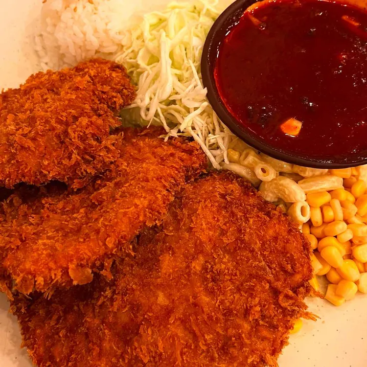 주누 돈까스 냉면 사진