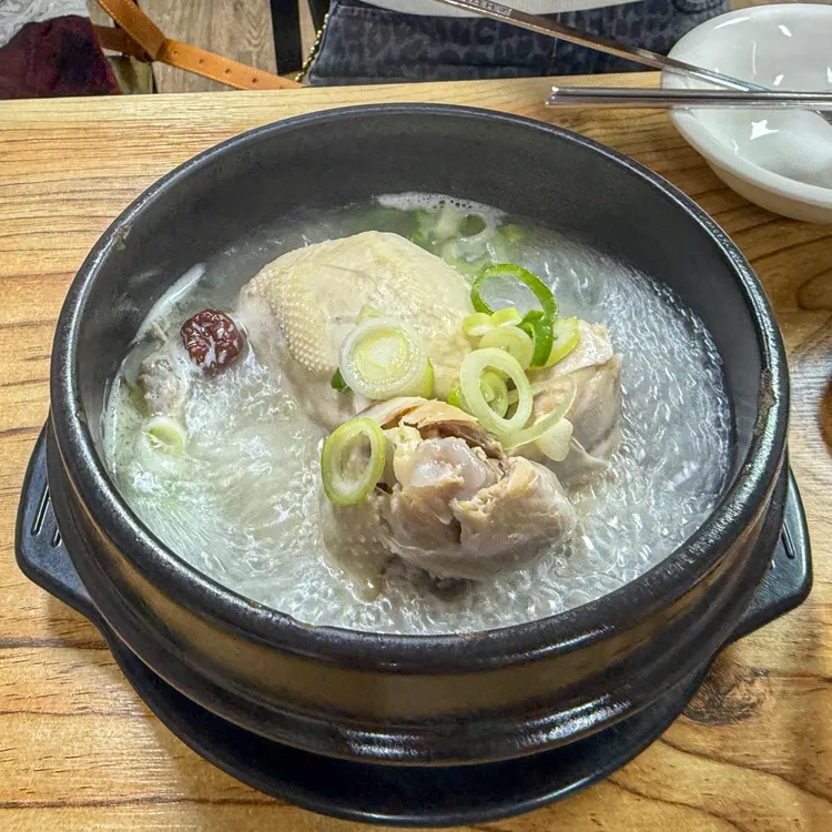 장수한방삼계탕 사진