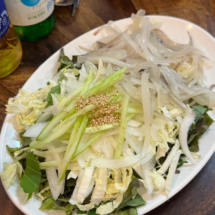 청송 산오징어 사진