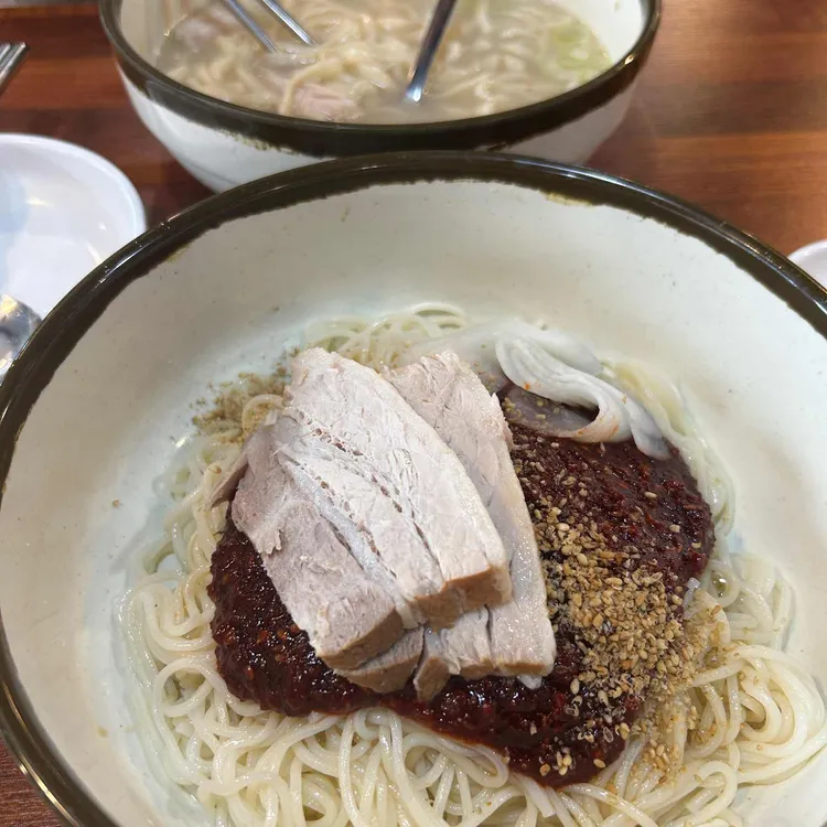 백제칼국수 사진