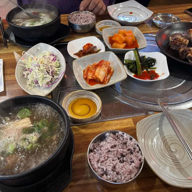 수갈비탕 사진