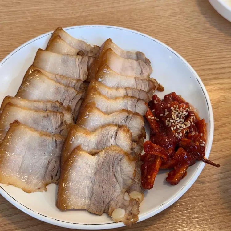 온천칼국수 사진