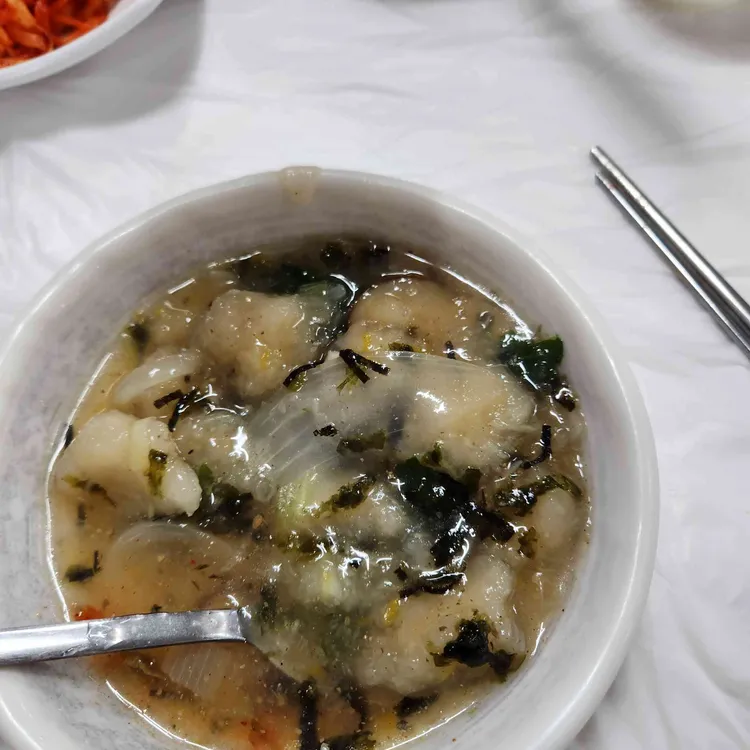 감자바우 장칼국수 사진