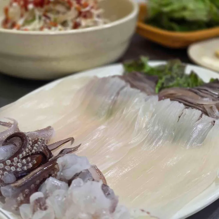 다리위오징어 사진