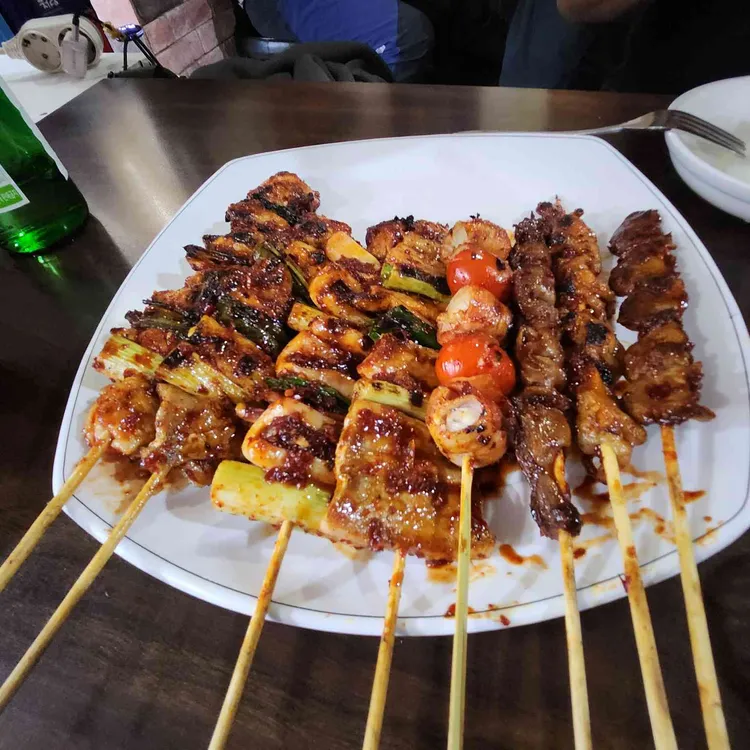 수숯불직화꼬치바베큐 사진