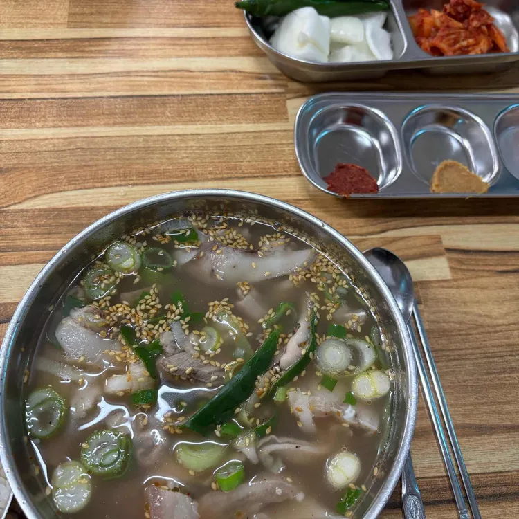 시장국밥집 사진