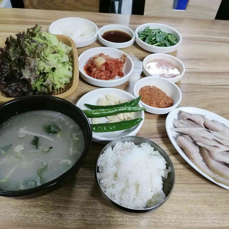군위식당 사진