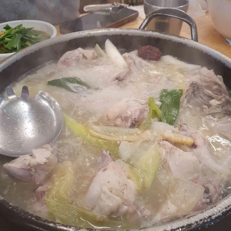 큰손닭한마리 사진