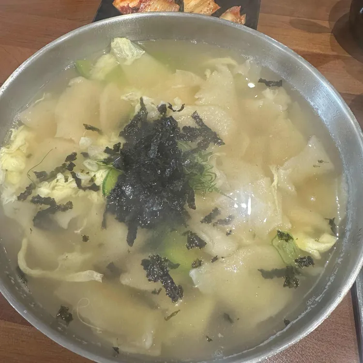 서초수제비 대표 사진