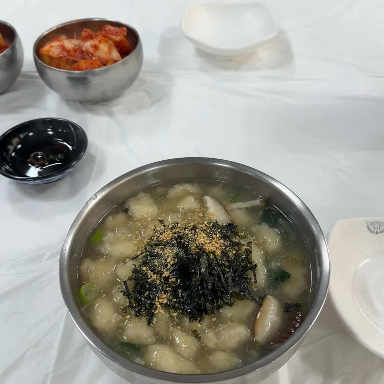 감자바우 장칼국수 사진