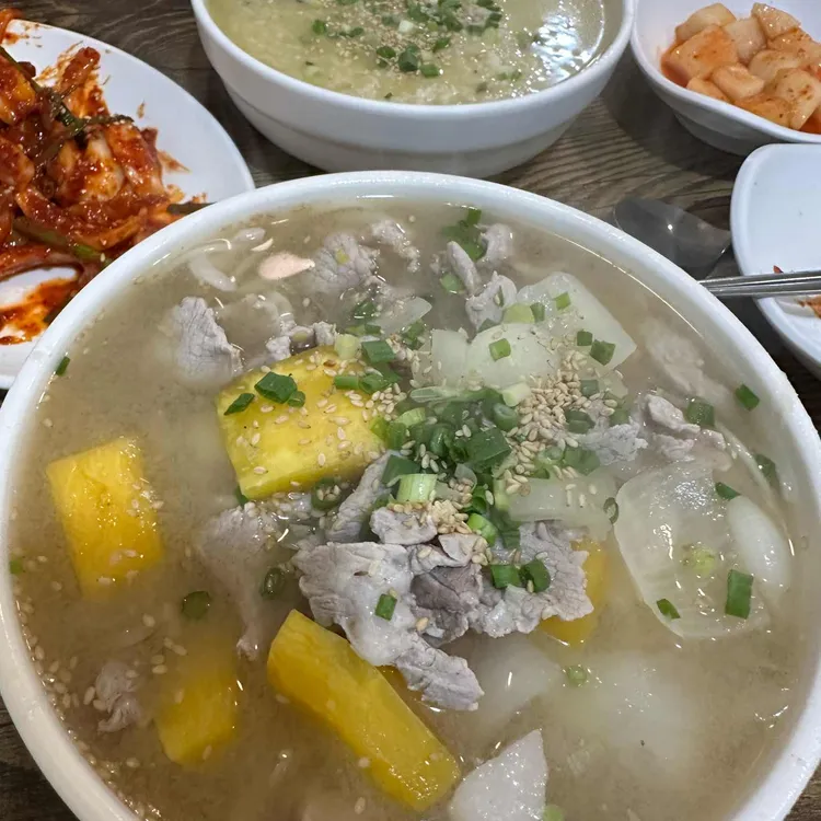 당케올레국수 사진