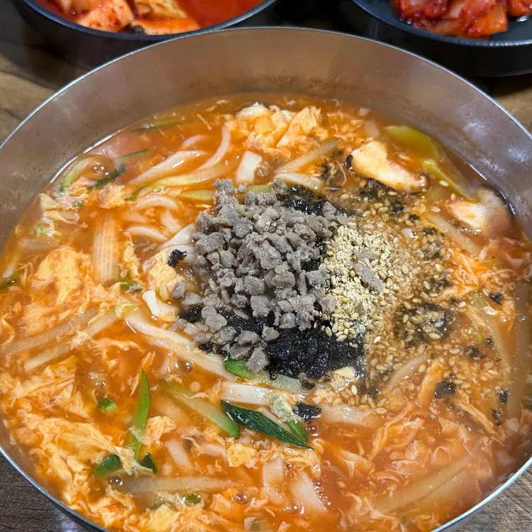 벌집칼국수 사진