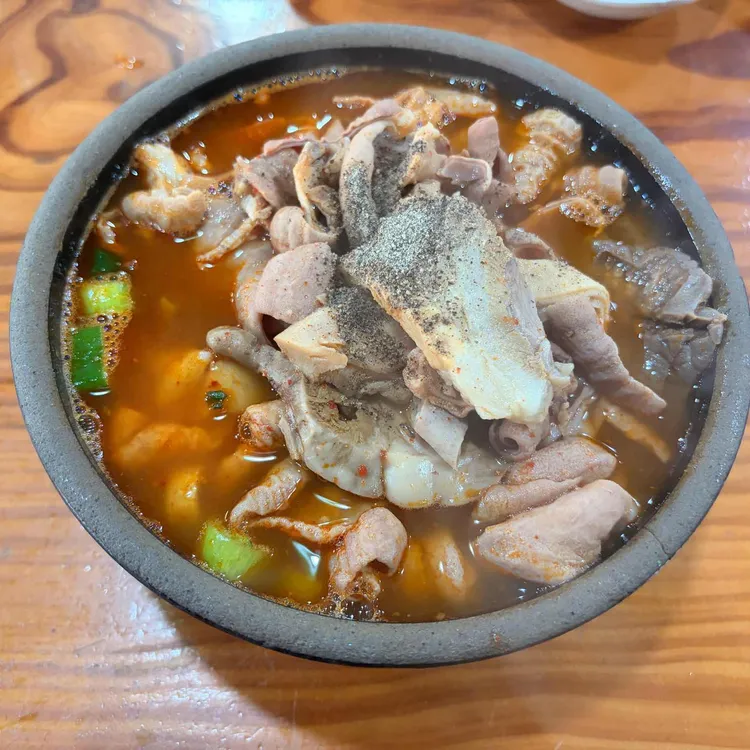 유성식당 사진