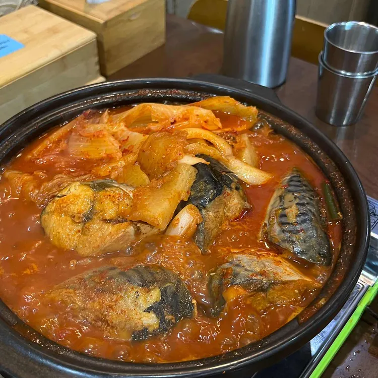 바다속고등어쌈밥 사진