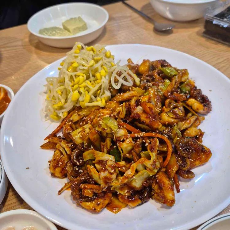 온천칼국수 사진