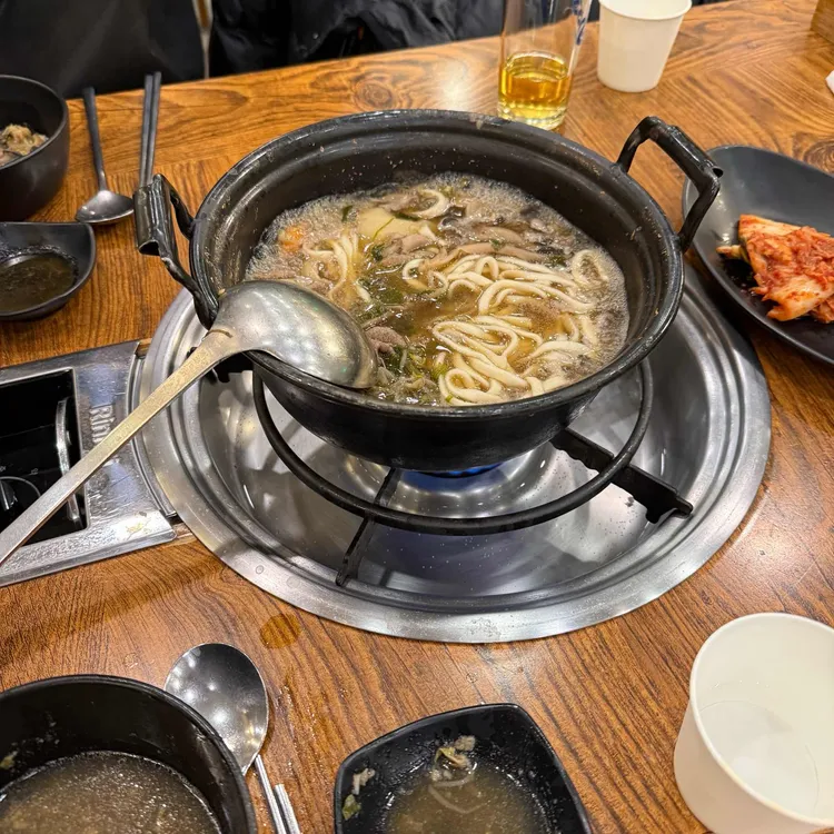 등촌샤브칼국수 사진