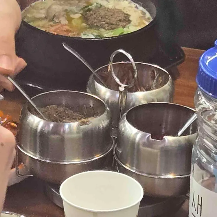 명품을지순대국 사진