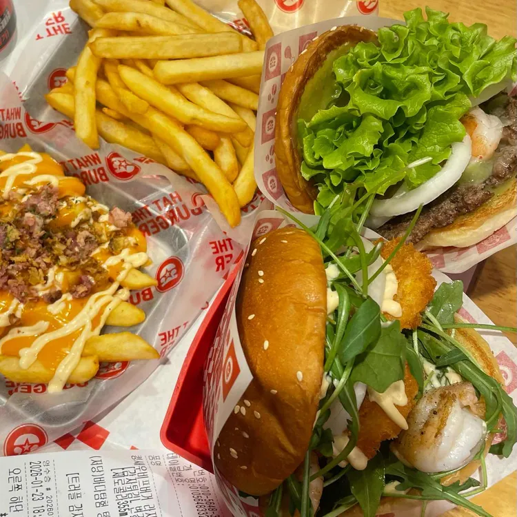 왓더버거 대표 사진