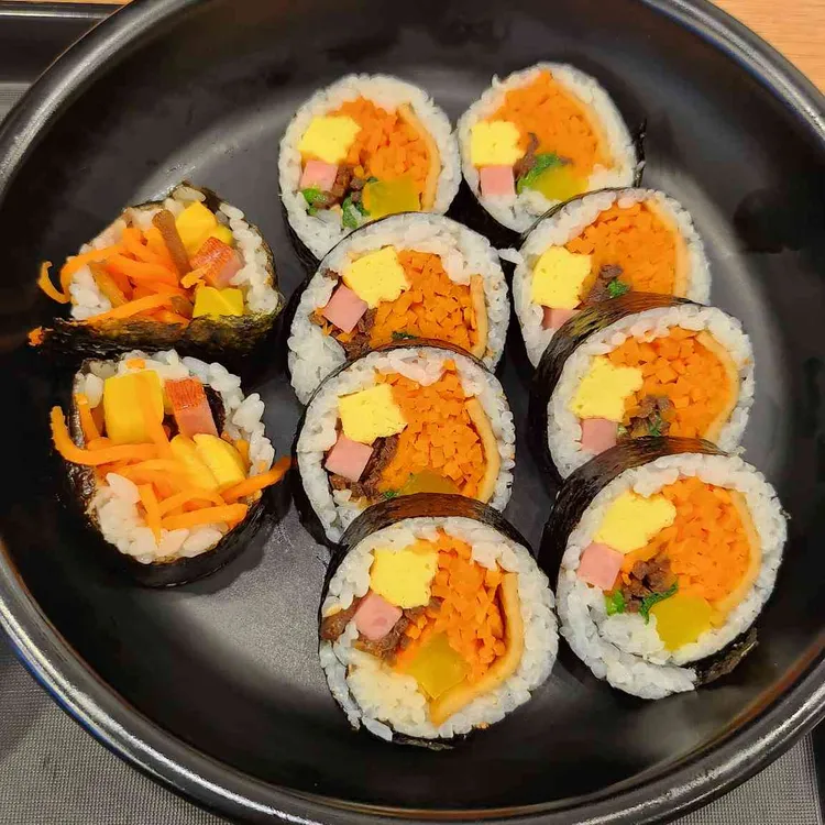 단짠진미채김밥