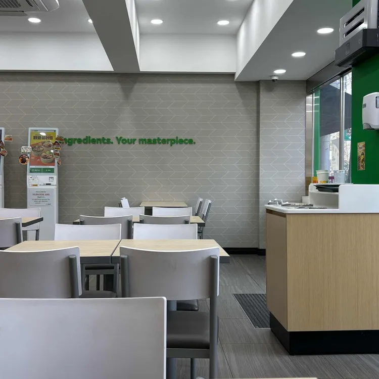 써브웨이 대표 사진