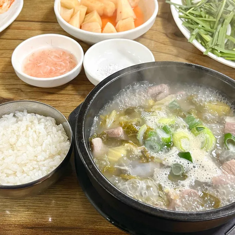 설천순대국밥 사진
