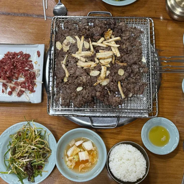 언양 기와집 불고기 사진