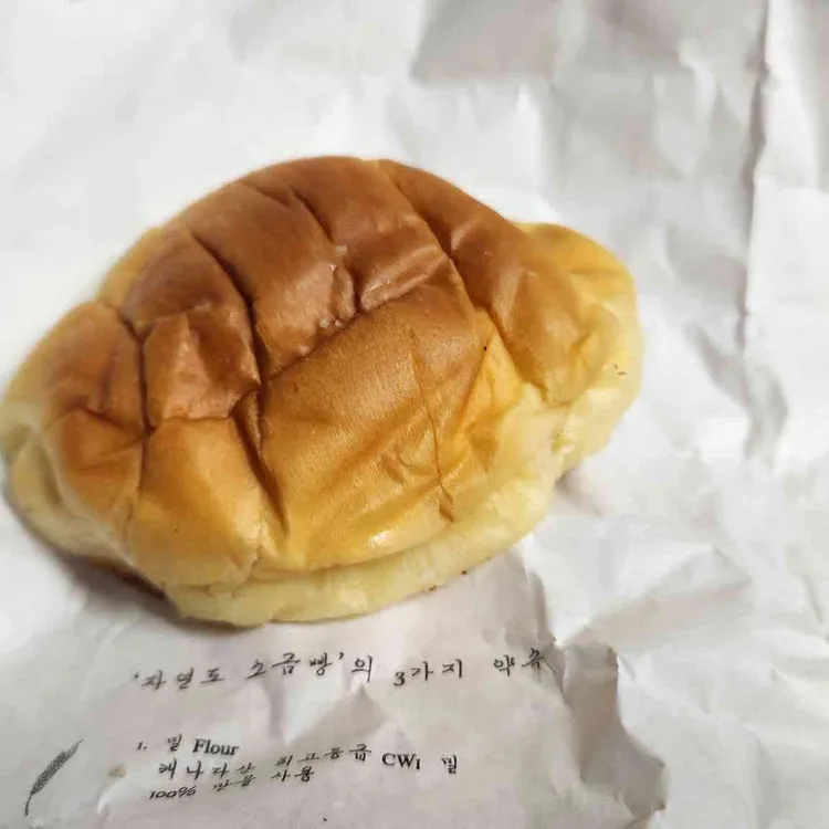 자연도소금빵 사진