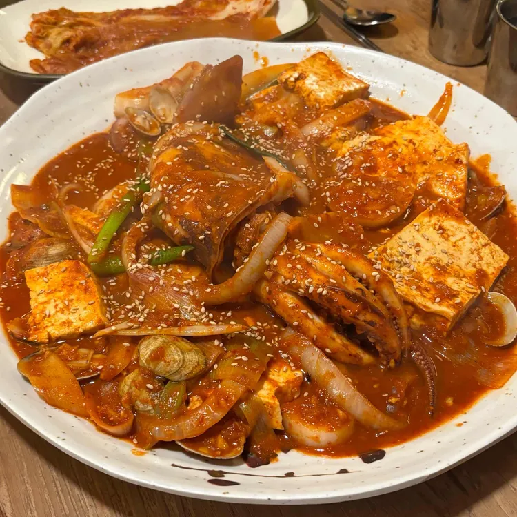 오모리 생바지락 손칼국수 사진