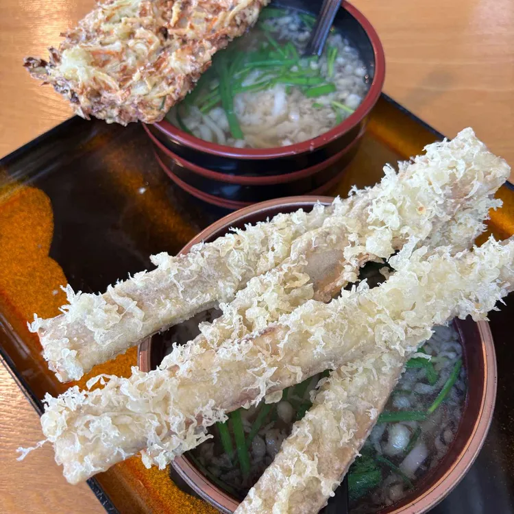 흑송 우동소바 사진