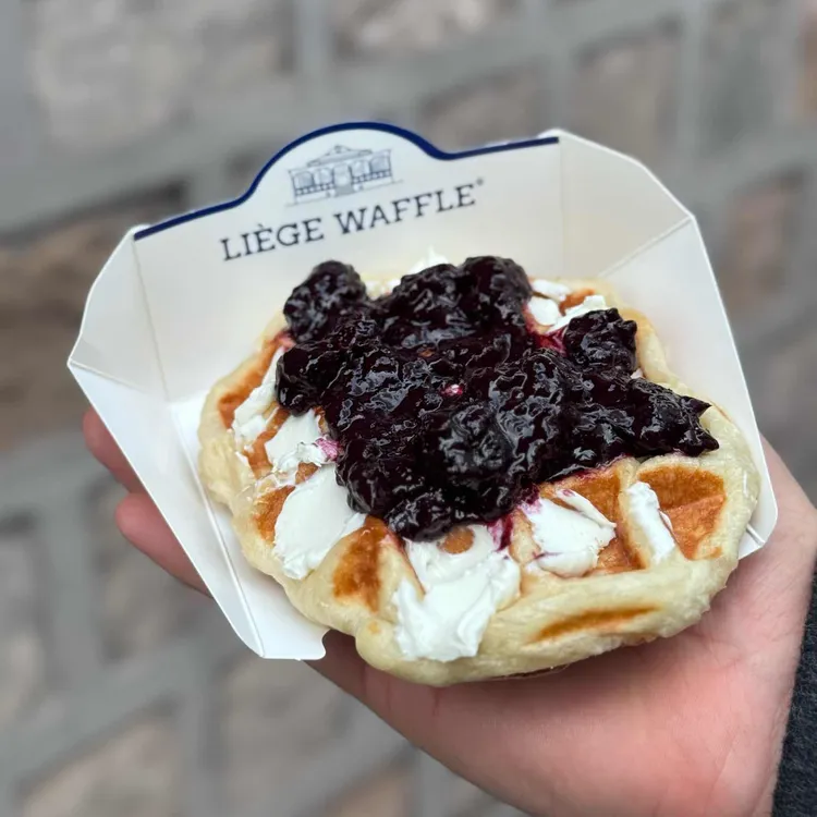 리에제 와플 사진