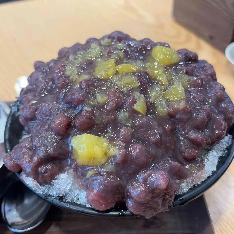 해운대 옛날팥빙수단팥죽 사진