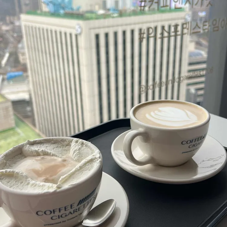 커피앤시가렛 사진