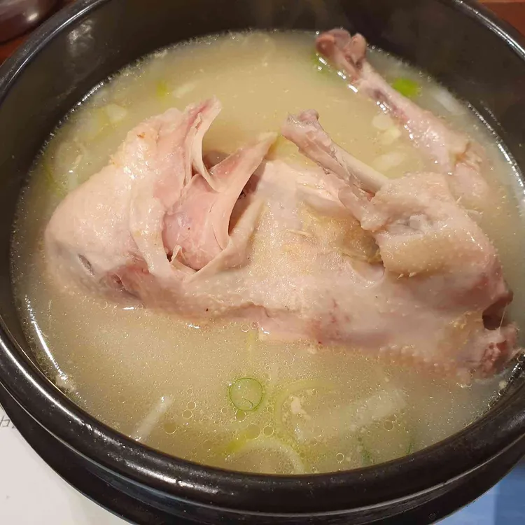 진 전복삼계탕 사진