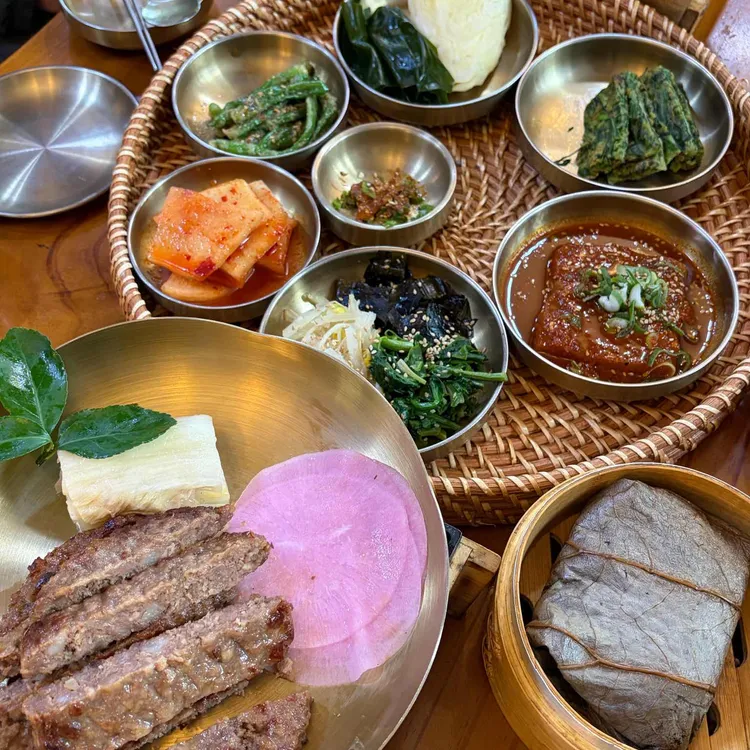 금정한정식 사진