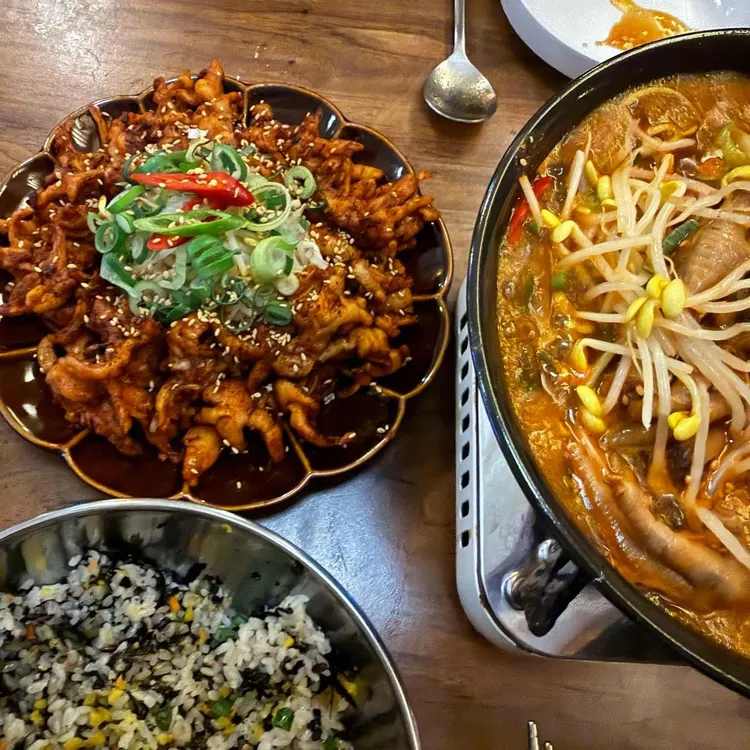 두리닭발 사진