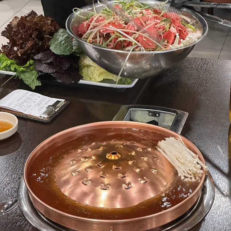 감자채전병쌈