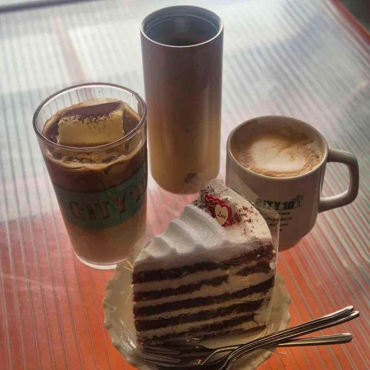 시티10 카페 사진