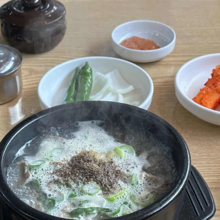 뽈살순대국