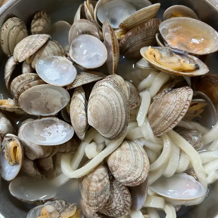 전라도팥바지락칼국수 사진