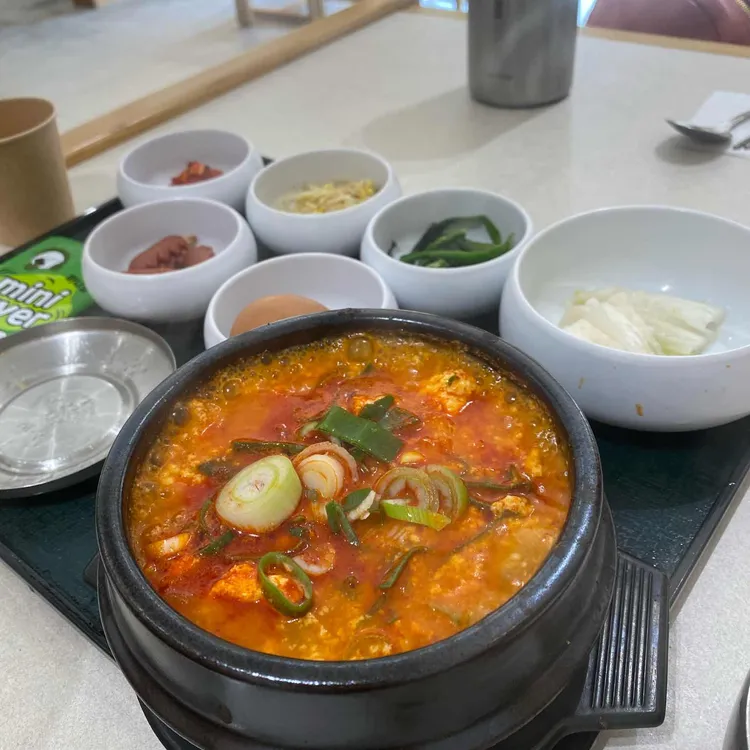 천마 맷돌순두부 사진