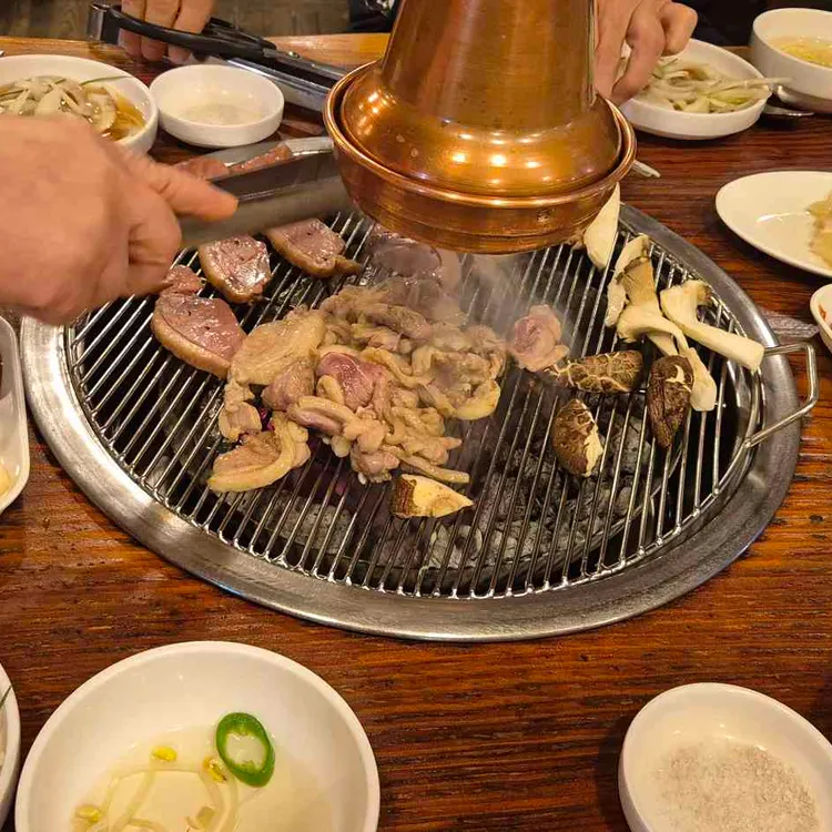오리장작바베큐 (대)